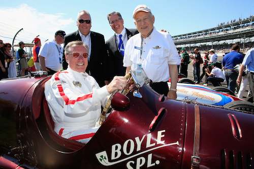 Maserati 8CTF “Boyle Special” Runs Historic Lap – Indianapolis Motor Speedway