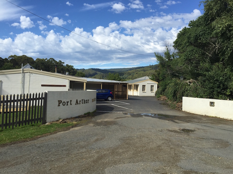 Port Arthur Motor Inn Entrance